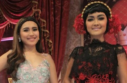 Liburan Bareng, Julia Perez Ngakak Lihat 'Pertandingan' Ayu Ting Ting