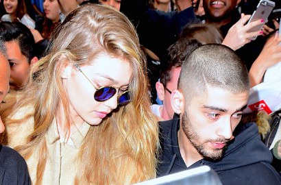 Keluar Hotel Bareng Zayn Malik, Gigi Hadid Pamer Bra Seksi
