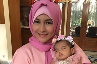 Gelar Aqiqah Anak Kedua, Intan Nuraini Mantab Berhijab