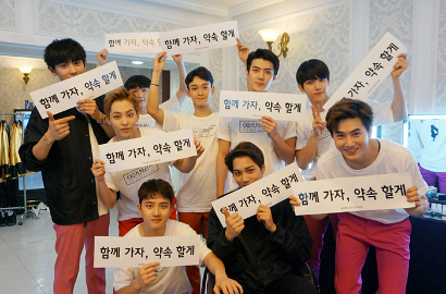 Ukuran Baju Member EXO Bikin Netter Gak Doyan Makan, Kok Bisa?