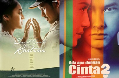 Rilis Hampir Bersamaan, 'Surat Cinta Untuk Kartini' Siap Saingi 'AADC 2'