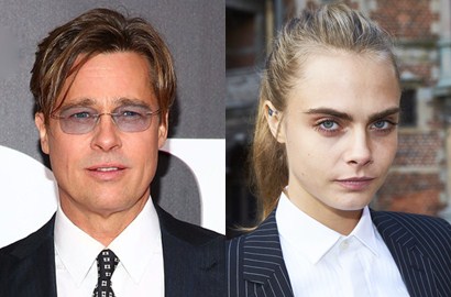 Brad Pitt Rayu Cara Delevingne untuk Main di Film 'World War Z 2'