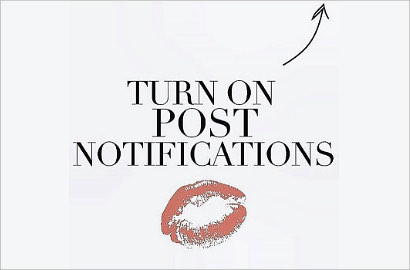 Ramai Postingan 'Turn On Notifications' di Instagram, Apa Sih Maksudnya?
