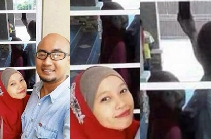 Hii, Foto Seram Penampakan Cewek Berhijab di Jendela Ini Hebohkan Netizen