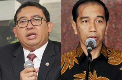 Tak Terima, Wakil DPR Fadli Zon: Presiden Jokowi Jangan Asal Ngomong