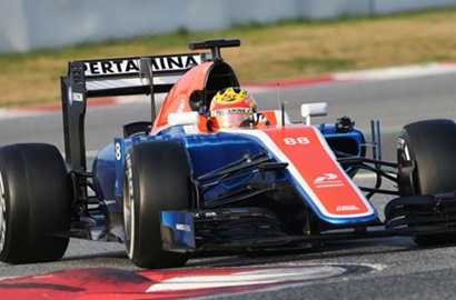 Rio Haryanto Tempati Posisi Terakhir di Sesi Latihan F1 GP Bahrain