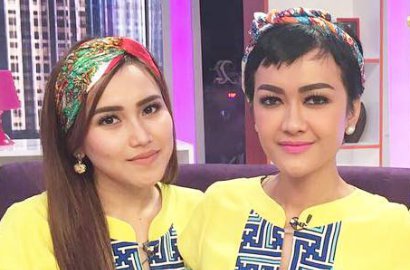 Pede Tampil Botak, Ayu Ting Ting Puji Julia Perez
