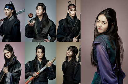 Bikin Iri, Go Ara Dikelilingi Park Seo Joon cs di Sesi Baca Naskah 'Hwarang'