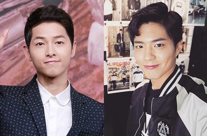 Song Joong Ki dan Park Bo Gum Akhirnya Foto Bareng, Pilih yang Mana?