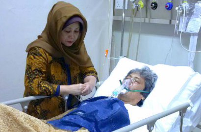 Sakit Radang Pernafasan, Sam Bimbo Dirawat di Rumah Sakit