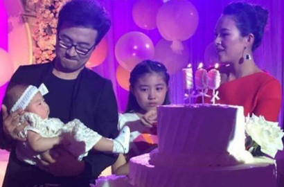 Zhang Ziyi dan Suami Gelar Pesta 100 Hari Kelahiran Sang Buah Hati