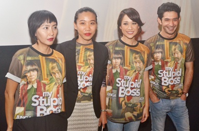 'My Stupid Boss', Pertemuan Kembali BCL dan Reza Rahadian
