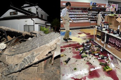 Jepang Diguncang Gempa 6,4 SR Sebabkan Kebakaran dan Rumah Ambruk
