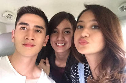 Foto Bareng '7MH New Generation', Netter Jodohkan Verrell Bramasta-Salshabilla