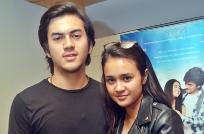Michelle Ziudith Bicara Soal Cinlok Saat Syuting 'I Love You From 38000 Ft'