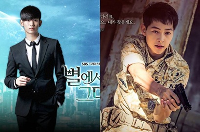 Wah, Song Joong Ki Tak Bisa Kalahkan Popularitas Kim Soo Hyun di Tiongkok