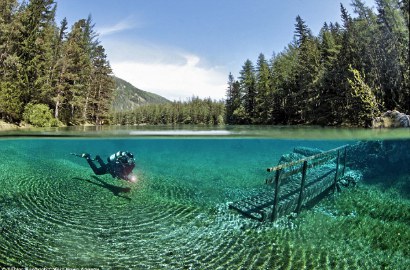 Menakjubkan, Lembah Ini Akan Berubah Jadi Danau di Musim Panas