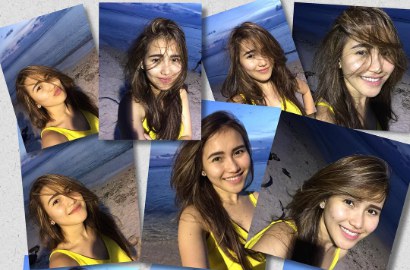 Masa Bodoh dengan Gosip, Ayu Ting Ting Pamer Selfie Happy