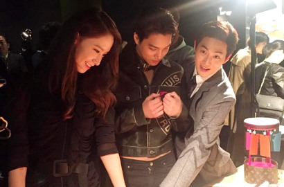 Cakepnya Yoona SNSD dan Kai-Suho EXO Hadiri Pameran di Tokyo
