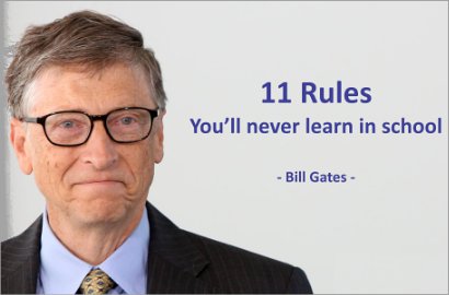 Ini Dia 11 Pelajaran dari Bill Gates yang Tidak Didapat di Sekolah