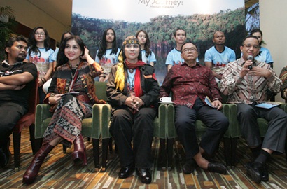 Tema Cintai Alam Jadi Motivasi Film Paramitha Rusady 'Mencari Mata Air'