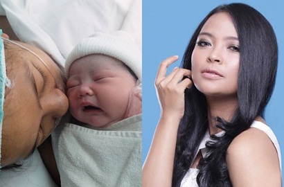 Wah, Tantri Kotak Lahirkan Putri Pertama Lewat Operasi Sesar