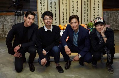 Siap Syuting 'Master', Kim Woo Bin, Lee Byung Hun dan Kang Dong Won Lakukan Ritual