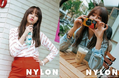 Biasa Feminin, Kim So Hyun Sporty untuk Majalah Nylon di Taiwan