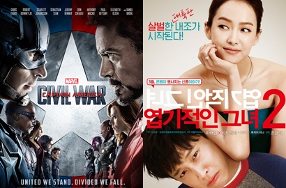 Gara-Gara 'Captain America: Civil War', Perilisan 'My Sassy Girl 2' di Korea Ditunda
