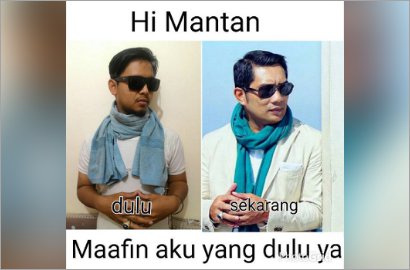 Intip Meme Kocak 'Dear Mantan' di Sosial Media