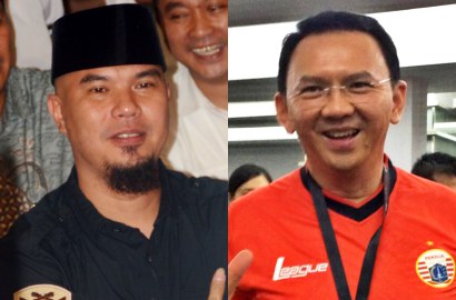 Ahmad Dhani Yakin Bisa Kalahkan Ahok Kalau Diadu Soal Ini