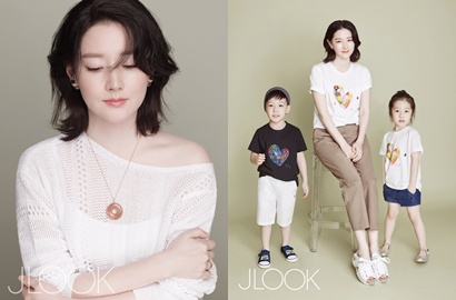 Ajak Anak Kembarnya Ikut Kegiatan Amal, Lee Young Ae Dipuji Secantik Bidadari