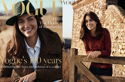 Ups, Pengalaman Pertama Kate Middleton Jadi Model Majalah Panen Hujatan