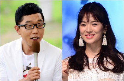 MC Kim Jae Dong Ngaku Sering SMS-an dengan Song Hye Kyo, Beneran?
