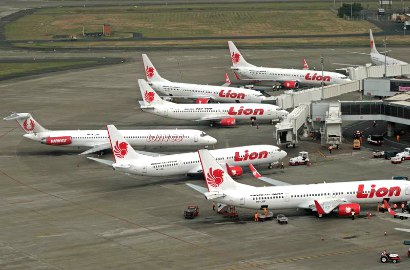 Dua Pesawat Lion Air Bersenggolan di Bandara Soetta Minggu Malam