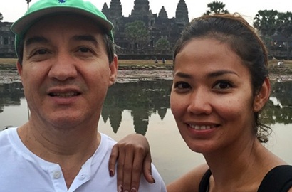 Wow, Shanty Rayakan Ulang Tahun Suami di Kapal Pesiar Mewah