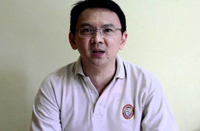 Lewat Pintu Belakang Saat Ada Demo di Balai Kota, Netter Minta Ahok Ditangkap