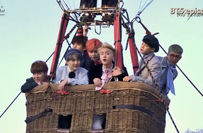BTS Seru-Seruan Main di Video Making MV 'Young Forever' dan 'Fire'