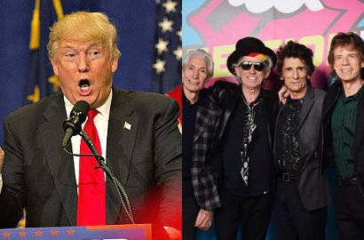 Pakai Lagu The Rolling Stones Tanpa Izin, Donald Trump Bikin Mick Jagger cs Geram