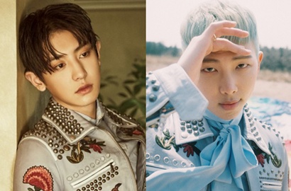Kembaran Sama Chanyeol, Jaket Keren Rap Monster Ternyata KW?