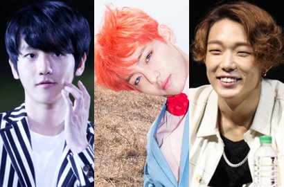Pakai Sweater Kembar, Lebih Ganteng Baekhyun, V atau Bobby?