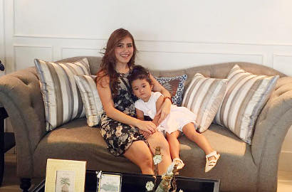 Wow, Bilqis Putri Ayu Ting Ting Dibilang Mirip Artis 'Uttaran' di Foto Ini