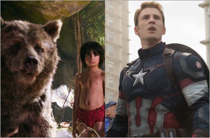 3 Pekan Puncaki Box Office, 'The Jungle Book' Digilas 'Captain America'