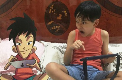 Keren, Azka Putra Deddy Corbuzier Jadi Karakter Komik