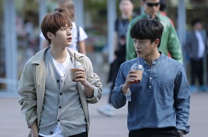 'Kencan' di 'Celebrity Bromance', Kim Min Suk dan L Infinite Malah Balapan Lari