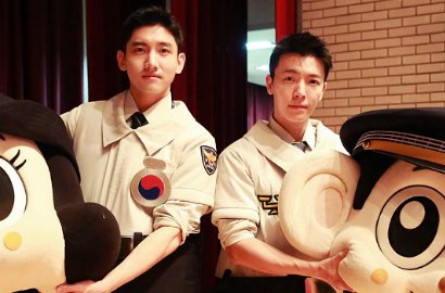 Imut Banget, Intip Serunya Donghae-Changmin cs Hibur Anak-Anak Pakai Kostum