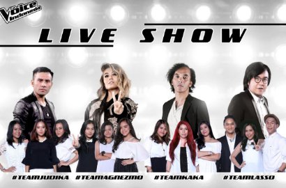 Inilah 12 Kontestan Pertama Live Show 'The Voice Indonesia'