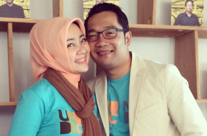 Kebalikan Ahok, Ridwan Kamil yang Keki Istri Sibuk Selfie Bareng Afgan
