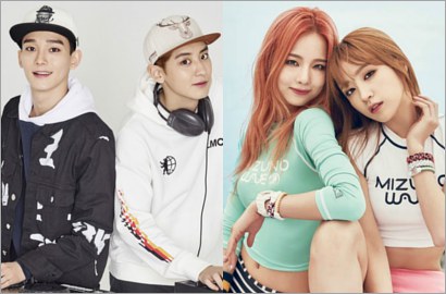Bakal Seru, Chen-Chanyeol EXO Siap Lawan Hani-Solji EXID di 'Sugar Man'