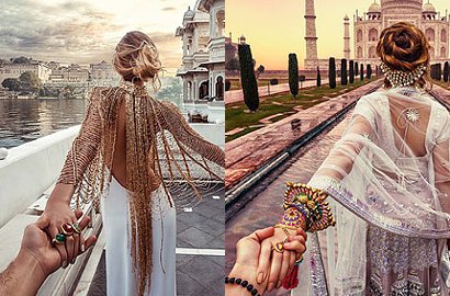 Bikin Ngakak, Parodi Foto Couple 'Gandeng Pacar' Jadi Versi Jambak